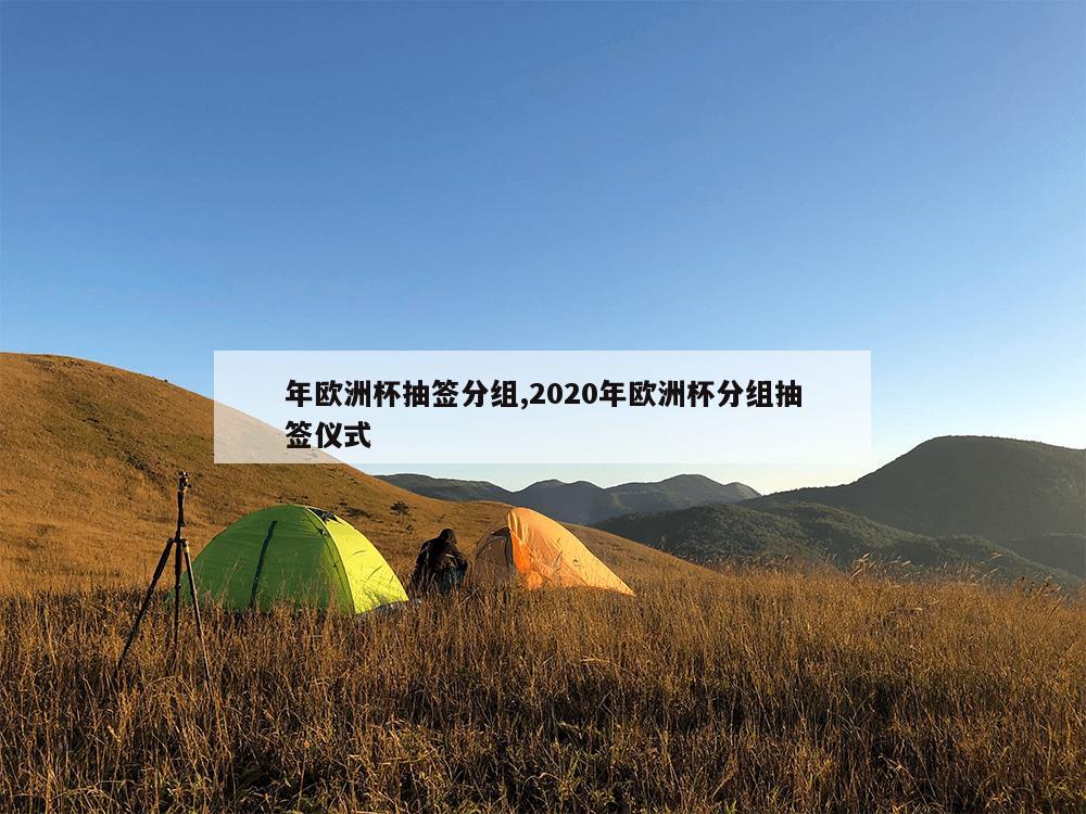 年欧洲杯抽签分组,2020年欧洲杯分组抽签仪式